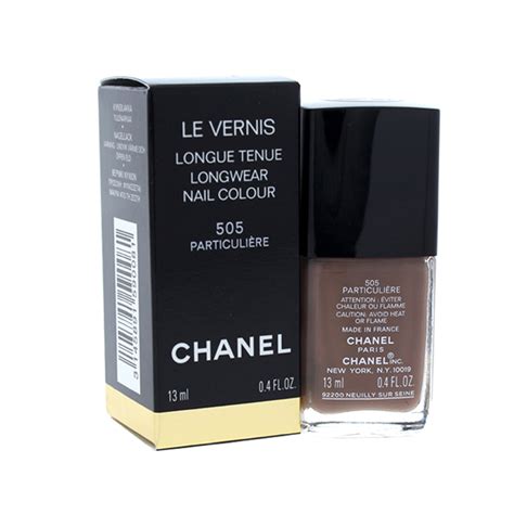 505 particuliere chanel|LE VERNIS Longwear nail colour 105 .